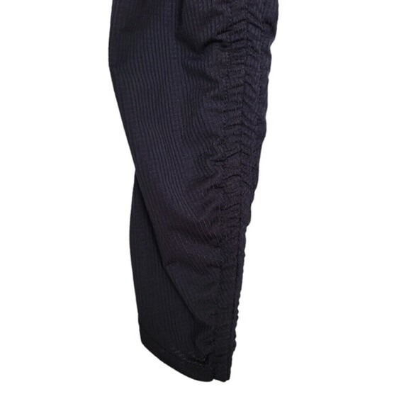 Fabletics Cashel Foldover Powerform Purelux Cinched Leg Black Leggings - Sz S - Picture 5 of 8